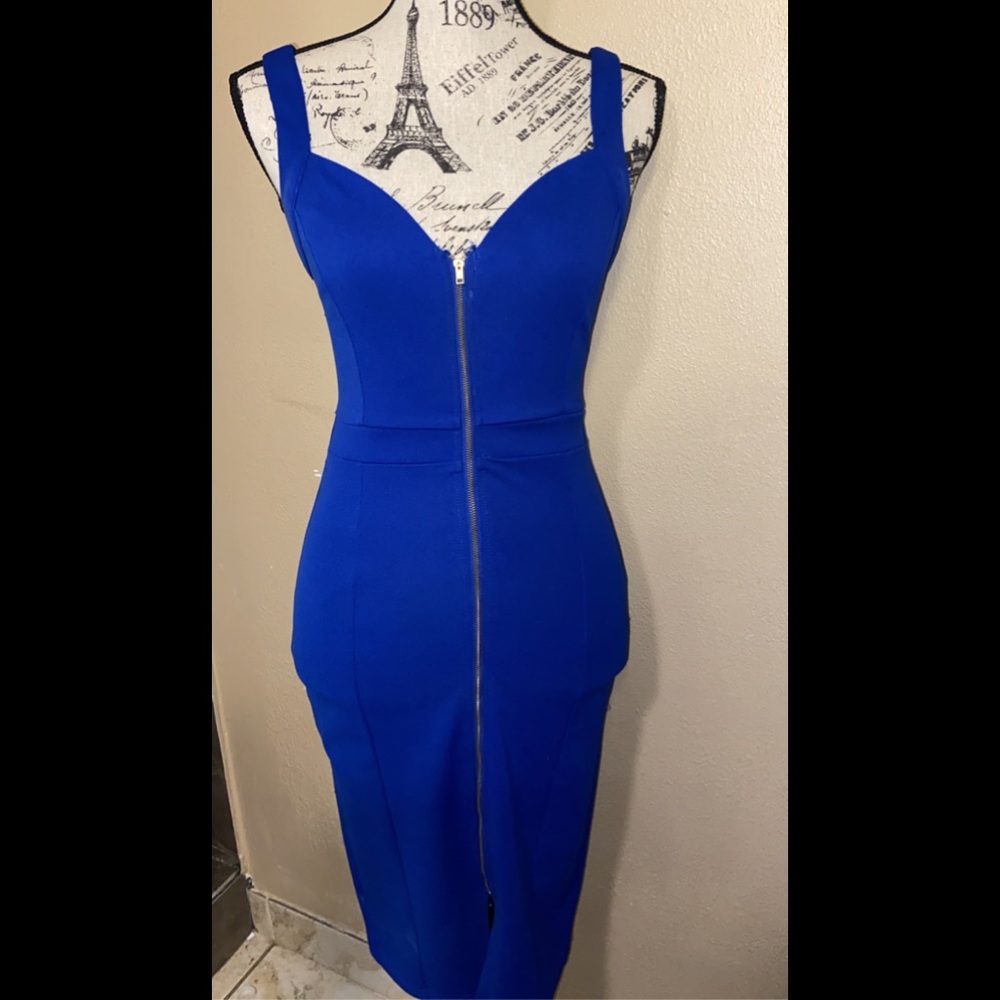 Blue dress